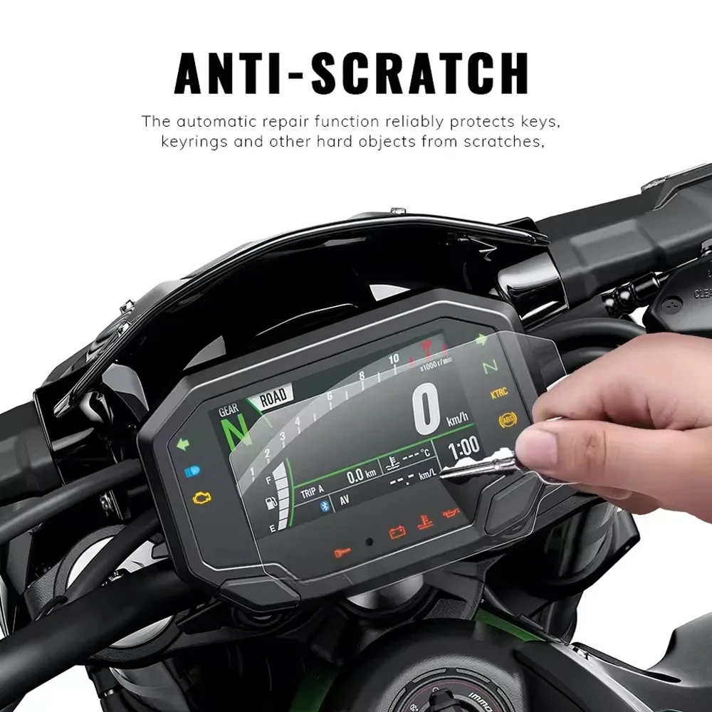 2020+ Ninja1000/SX For Kawasaki Ninja 1100SX 2025 ZX-6R Z500 SE 2024용 화면 보호기-오토바이 보호 장비 필름