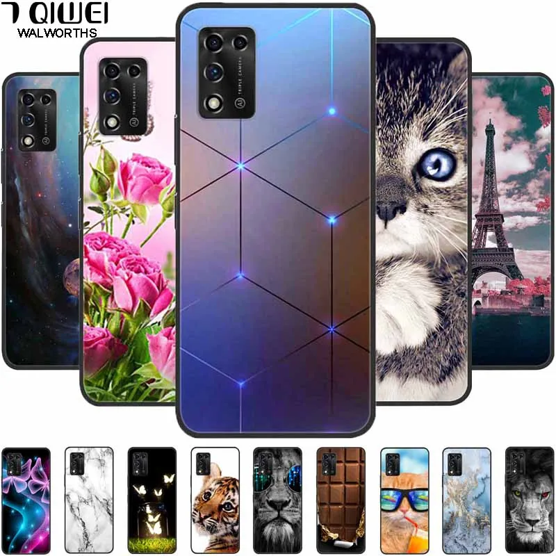 For ZTE Libero 5G II Case Soft Silicone Phone Cover Back Cases for