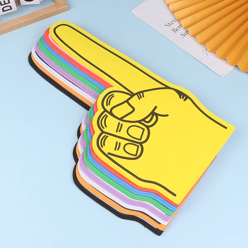 Finger Foams Sports Cheerleading Party Hand Props 1 Noise Makers Props Giant Hands Sports Favors Cheering Palm Party foam finger props cheerleading accessories