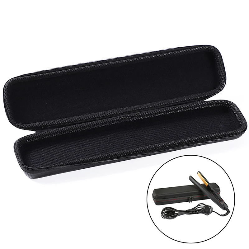 

Portable EVA Hair Straightener Storage Bag Curling Iron Storage Container Hair Straighteners Protective Travel Carrying Case