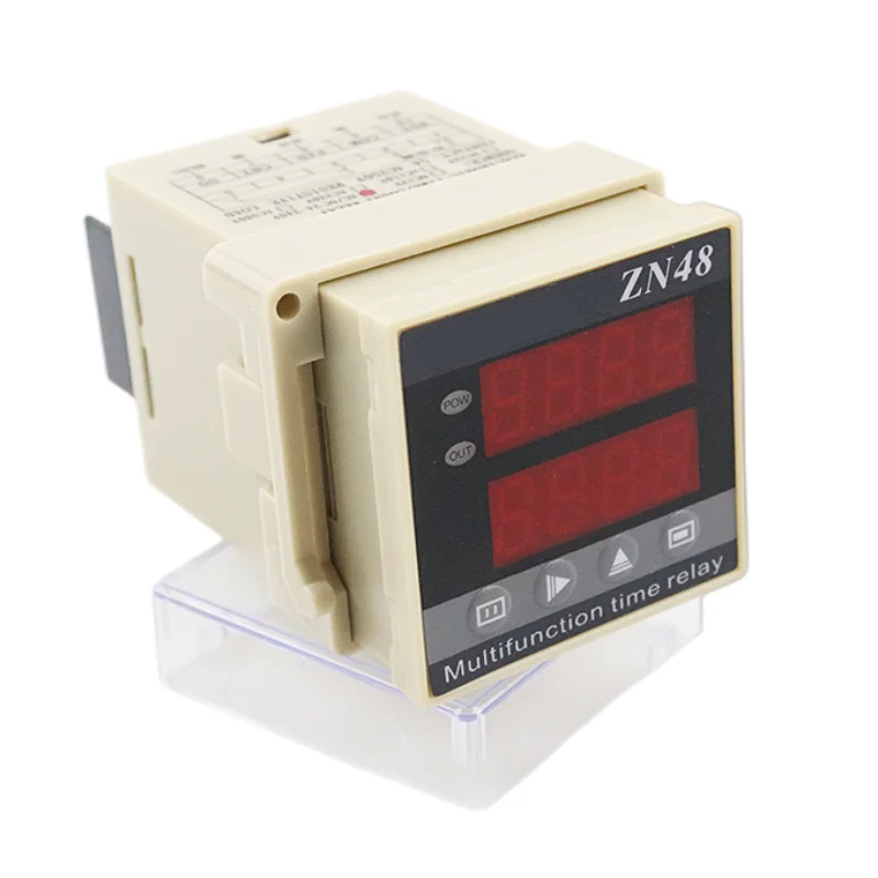 ZN48 series digital time relay counter AC 220V DC 24V 12V counting relay