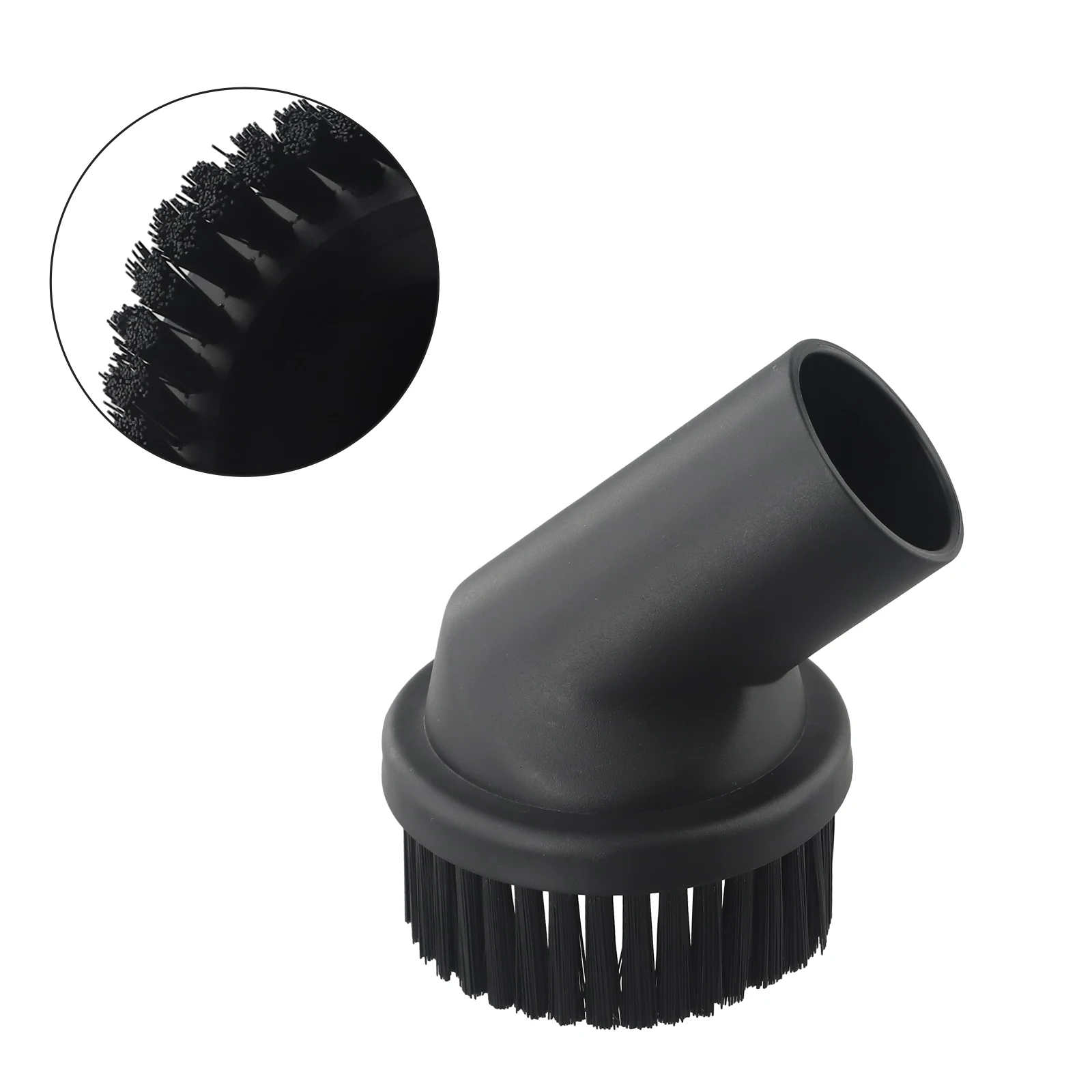 Description Picture 5 of item1PC Vacuum Cleaner Round Brush For 35mm Compatible Vacuum Cleaner Parts Dusting Tool Accessories Cleaning Soft-bristled Brush