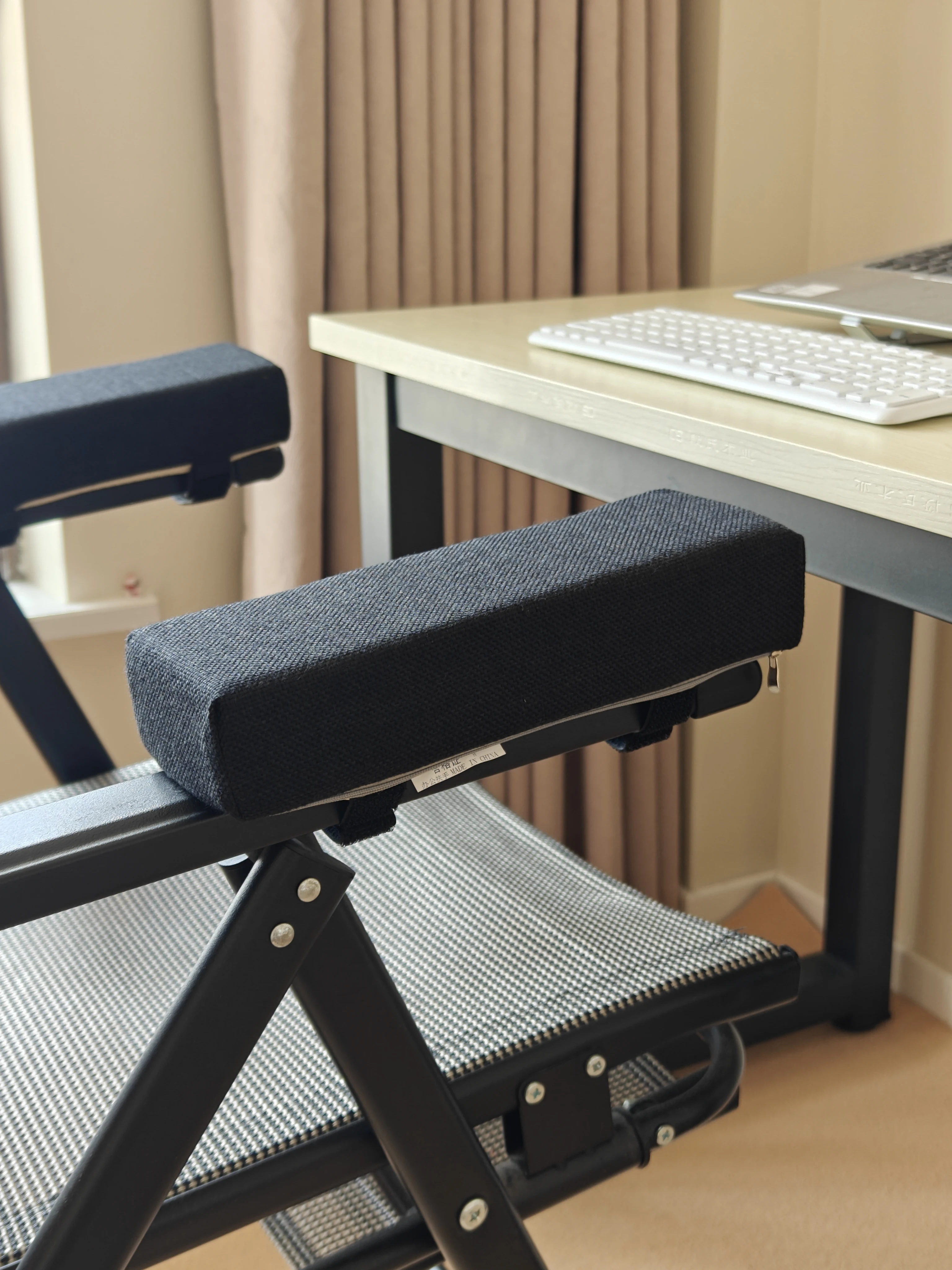 Büro Spiel Stuhl Armlehne Pad Ellenbogen Kissen 5 cm Baumwolle Leinen Komfortable Unterstützung Kissen PU Schaum Innenkern für Hause armlehne Matte – Detail 7