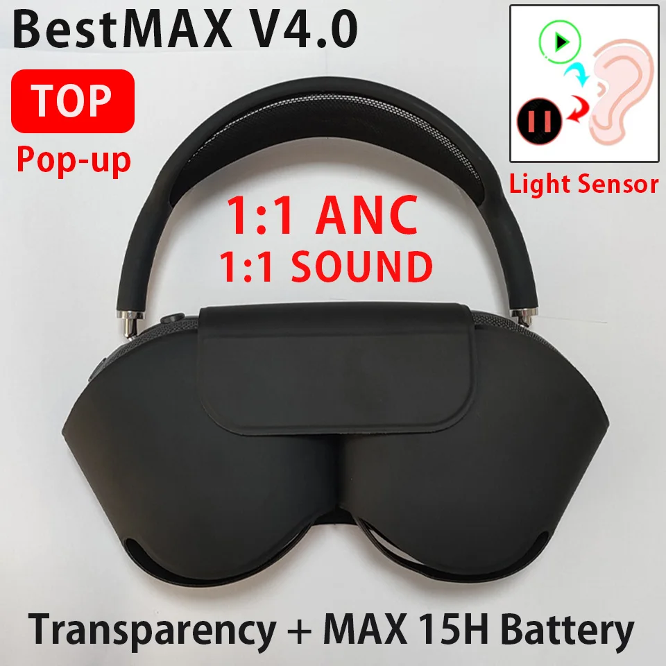 Последняя версия наушники BestMAX V4.0 Air MAX 4 AP4 AP3 ANC гарнитура с активным