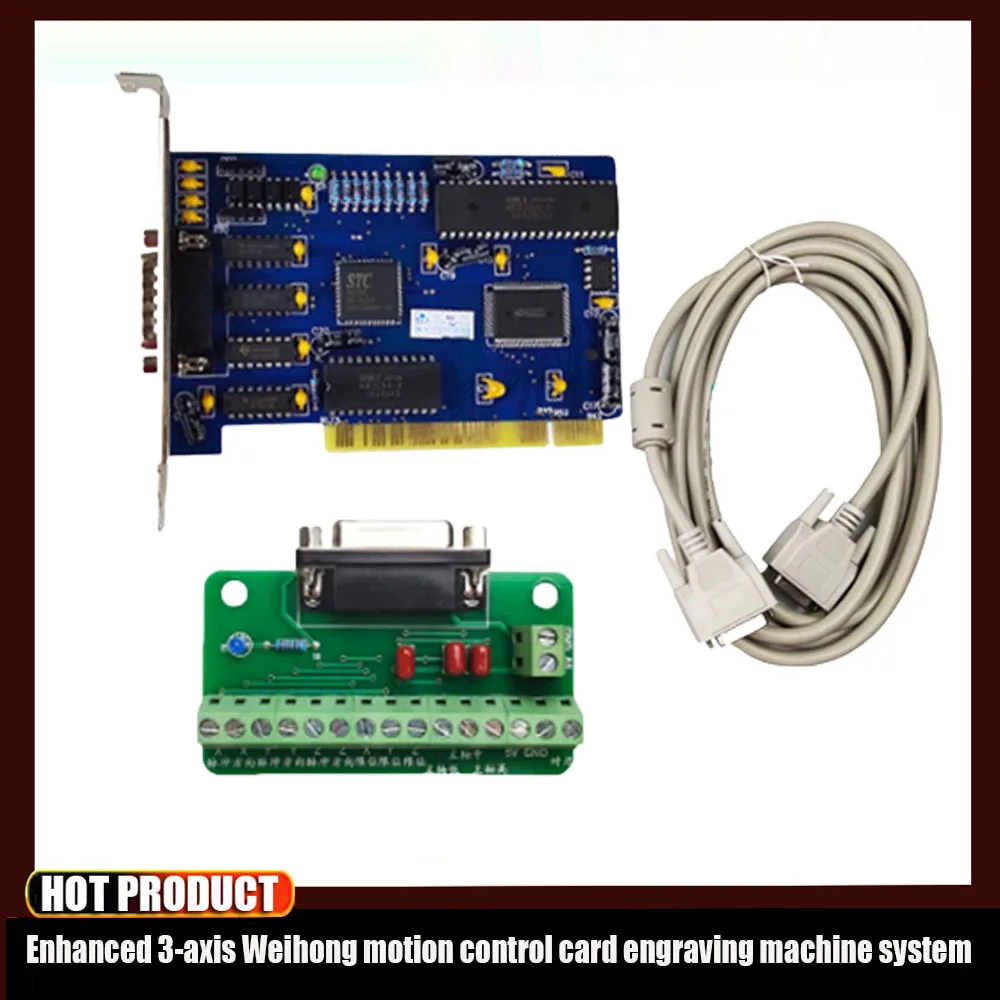 

Enhanced 3-axis Weihong Control Card Engraving Machine System Cnc 3g High-speed Version To Send Diy Machine Data Line