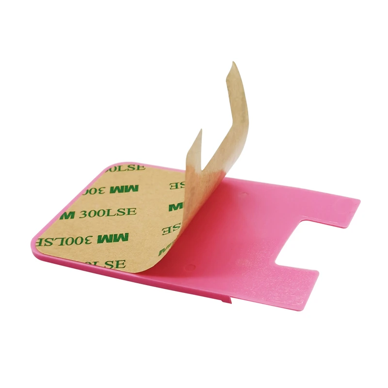 Silicone Adhesive Phone Card Holder - Portable & Creative Design