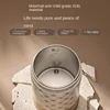 Electric Kettle 300ml 316 Stainless Steel Portable Thermostat S Kettle Travel Mini Thermal Mug 100-240V Household Electric Cup 2