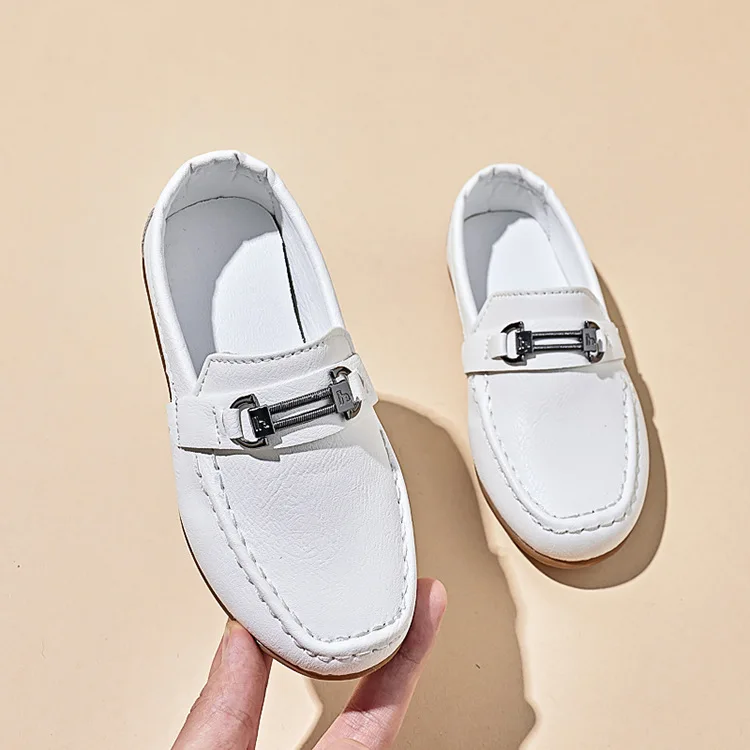 Lederschuhe für Kinder, Freizeitschuhe für Jungen und Mädchen, Weichsohlige Schuhe, Lederschuhe für Mädchen – Detail 20