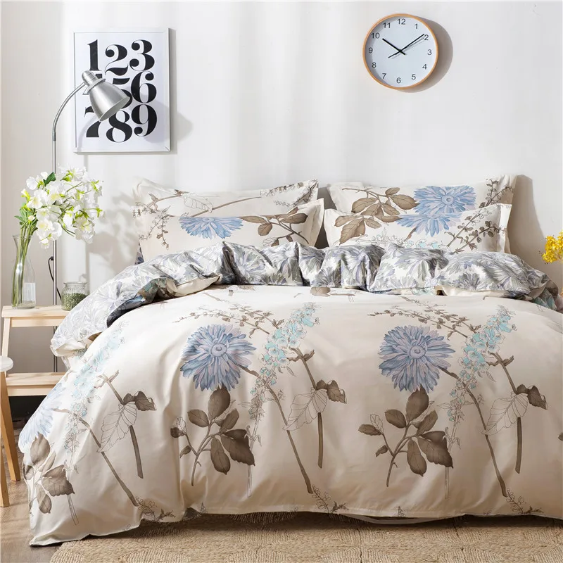 

2/3pcs Duvet Cover Bedding Set,For Queen Size Double Bed Comforter Quilt Cover Arranged Microfiber Bedding Linen Sheets Sets