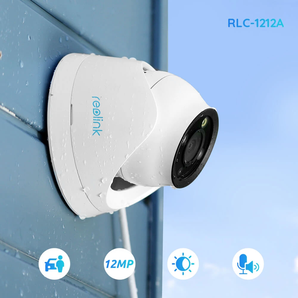 Reolink PoE Camera RLC 1224A 12MP Ultra HD IP Surveillance IP
