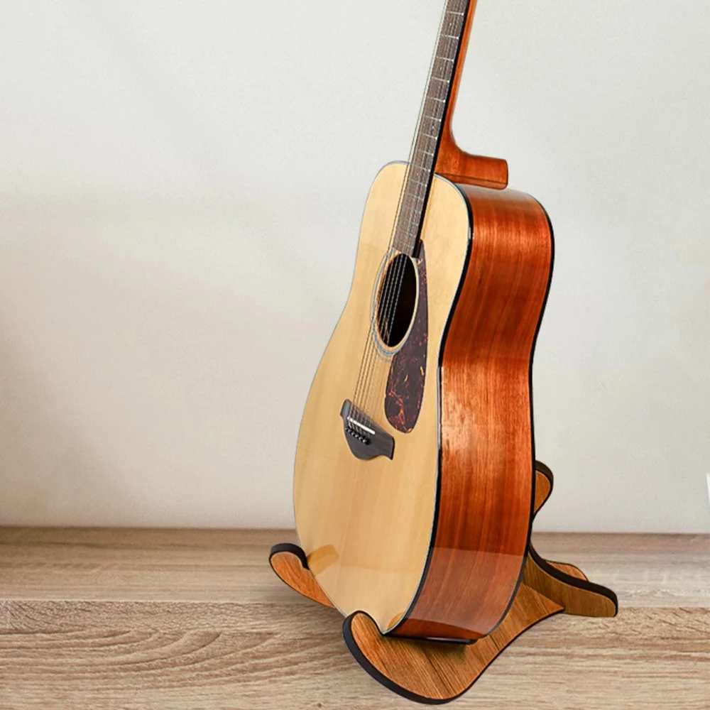 

Accessories Wood Detachable Electric Acoustic Folk Guitar Bass Ukulele Wooden Stand Accessories