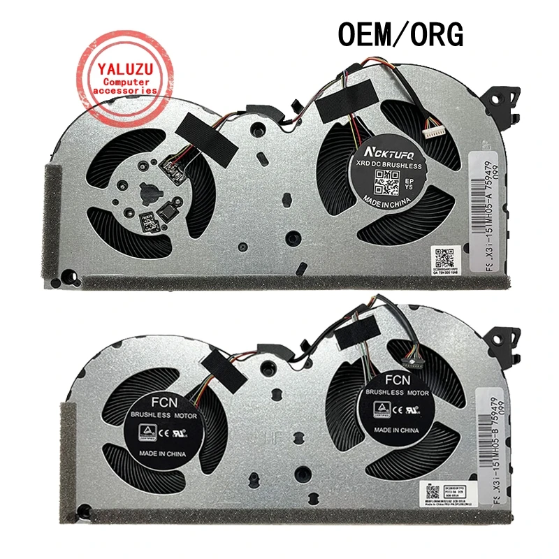 Новый охлаждающий вентилятор для ноутбука Lenovo IdeaPad Gaming 3i 3-15IMH05 3-15ARH05