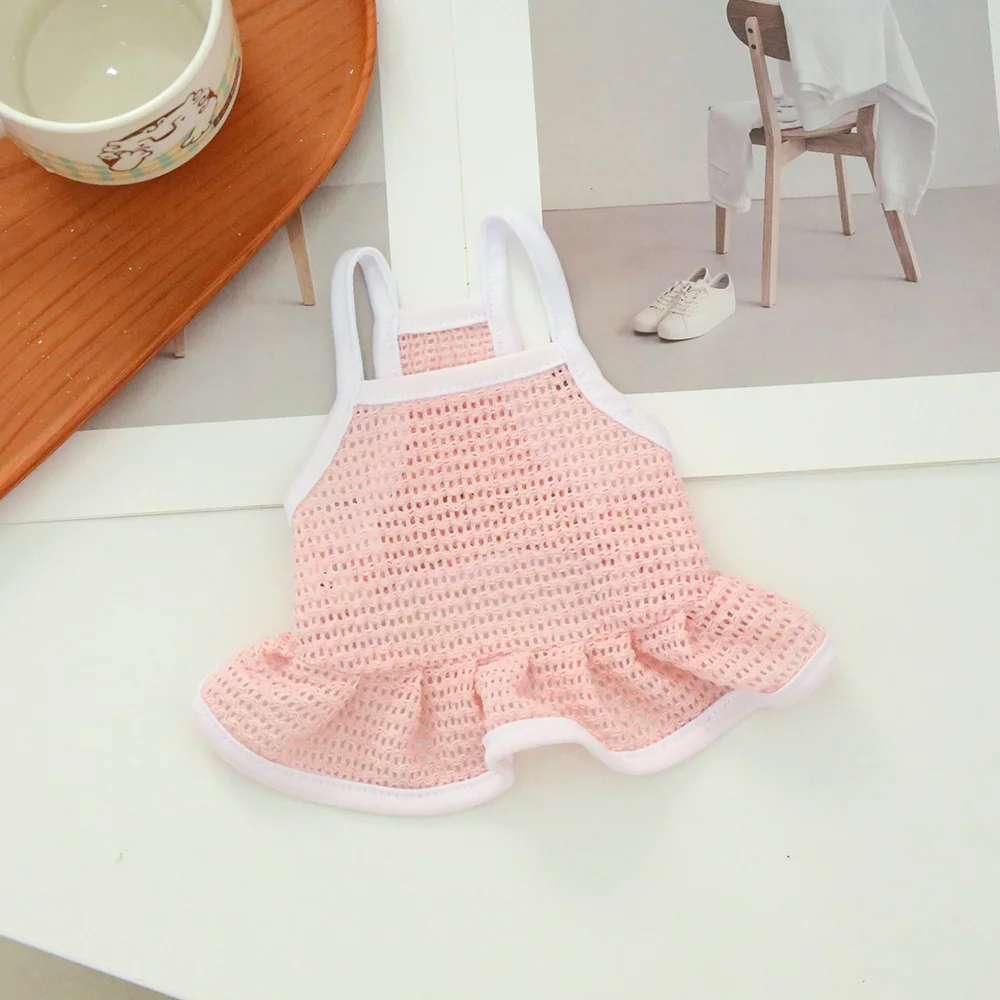 NONECN mesh pet dress for cats and dogs