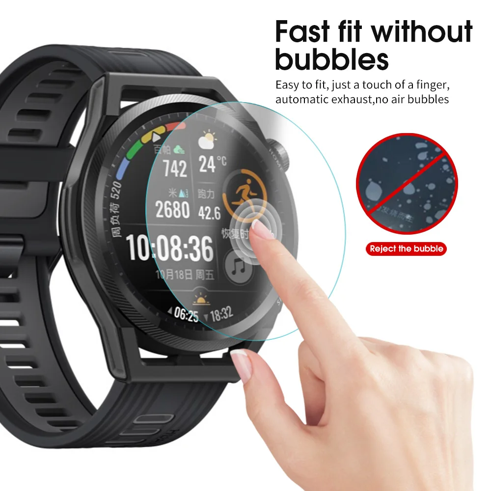 Закаленное стекло HD для умных часов Huawei Watch GT 2 3 GT2 GT3 Pro 46 мм, защитная пленка для экрана GT Runner, Взрывозащищенная пленка, 1-5 шт. (art.: 3920c0b1eedfb) - 3920c0b1eedfb