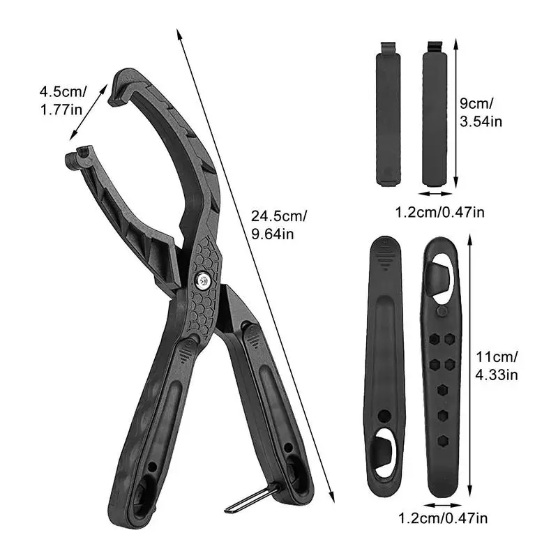 Pince à Pneus Vélo - Levier De Démontage, En PP, Pour Pneus Serrés, Pratique Pour Réparations Et Entretien