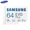 SAMSUNG EVO PLUS Memory Card 256GB High Speed 100 MB/S Micro SD Class 10 U3 TF Cards UHS-I 128GB 64GB Micro SD Card 2