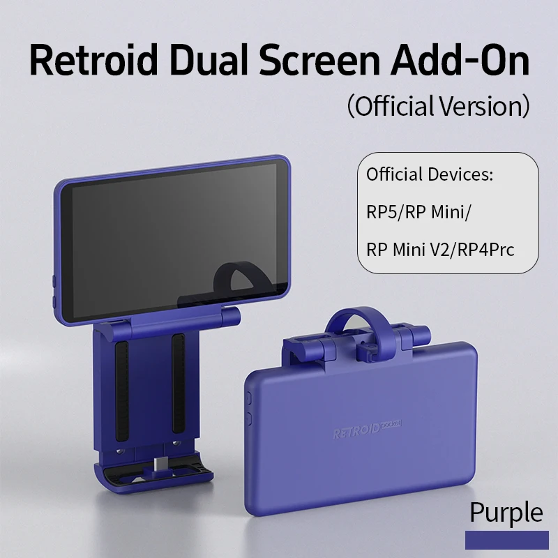 Retroid Dual Screen Add-on 5.5 inch OLED Back Clip Screen For
