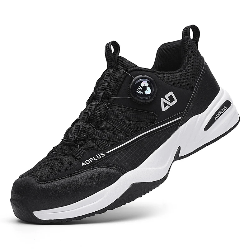 נעלי טיולים לגברים 2025 חדשות חיצוניות לטיולים בשטח נגד החלקה ועמידות בפני שחיקה עם סוליית גומי ספורטיבית מגניבה לגברים
