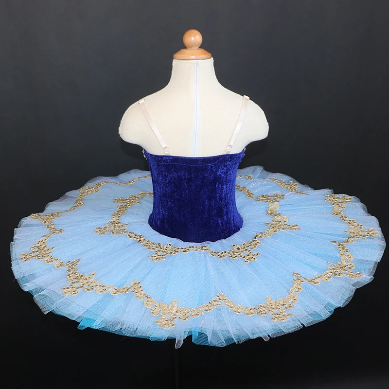 Vestito da tutu di balletto professionale per bambini costumi da ballo per bambina ballerine per bambini abiti da ballo vestito