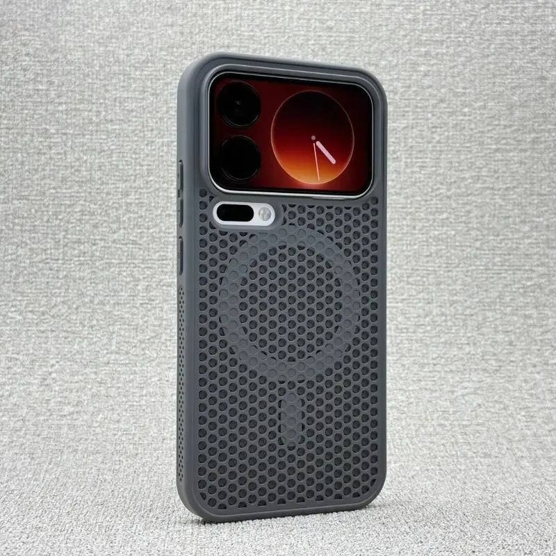 Enhanced Magnetic Protective Back Cover with Heat Dissipation