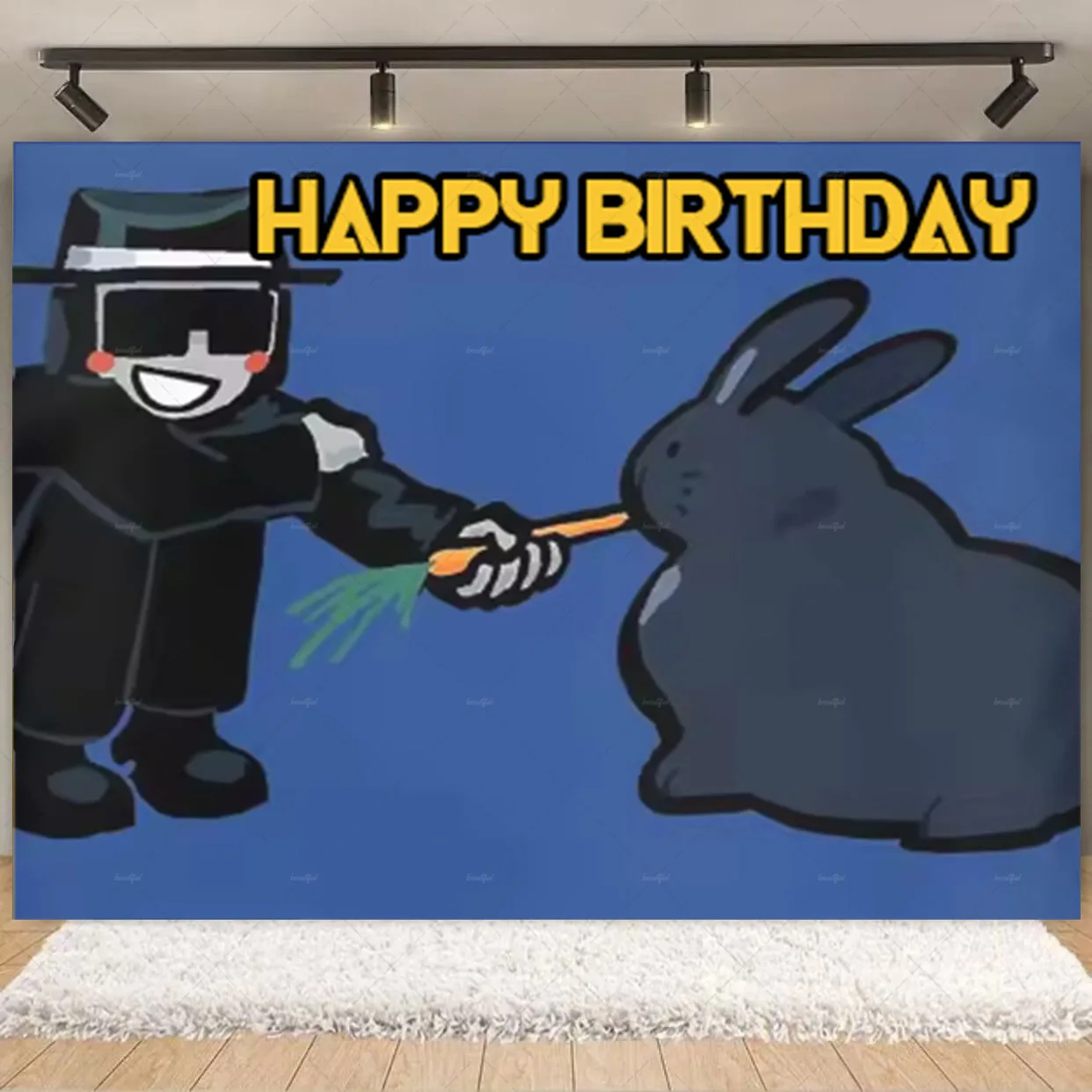 Forsakens&Chances Thema Spiel Party Dekoration Kind Geburtstag Lieferungen Cartoon Hintergrund Latex Ballon Set Kuchen Topper Banner Prop – Detail 7