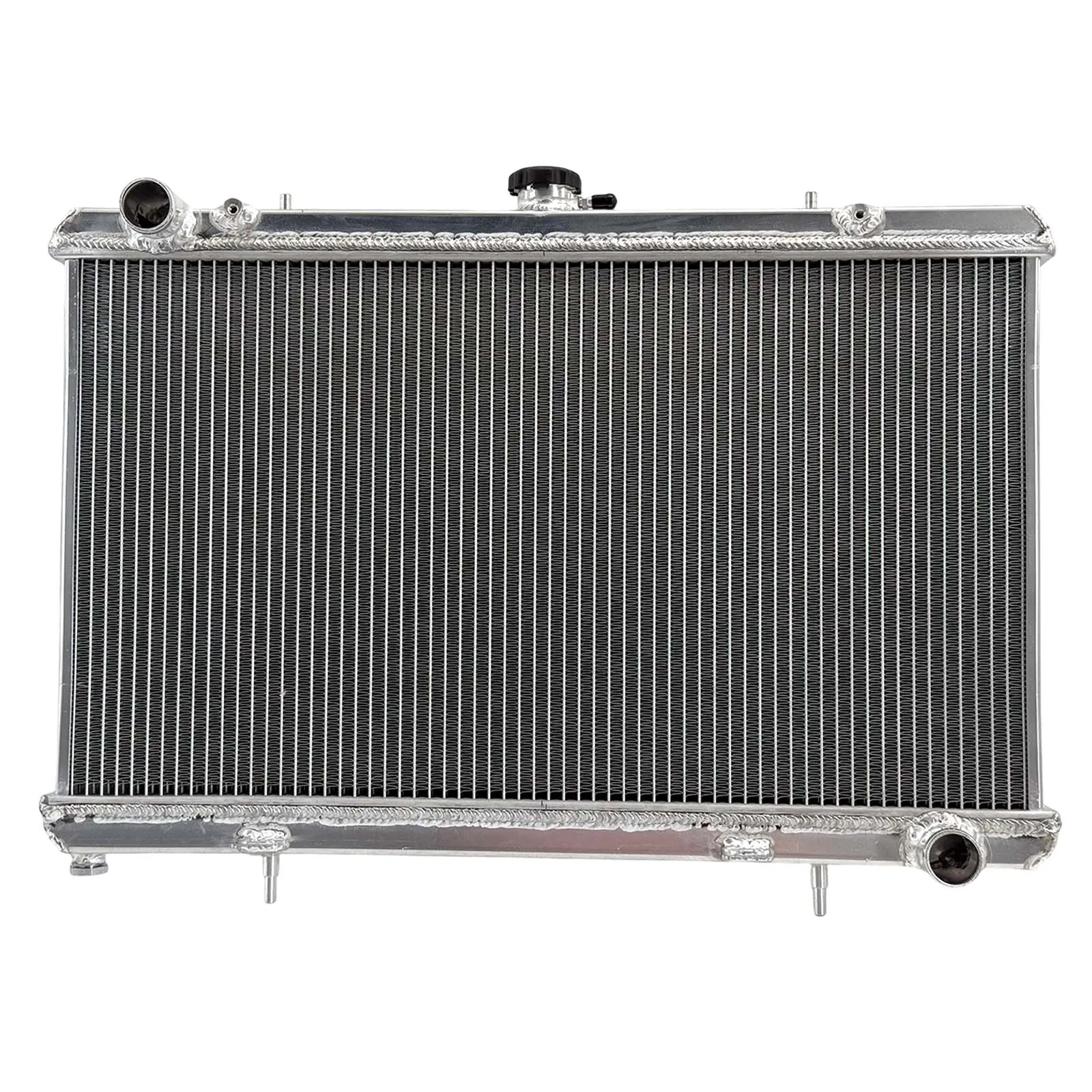 180sx Rear Radiator 3Row Fit 1989-1994 Nissan Silvia 180SX S13 SR20DET CA18DT 2.0L1.8L 4cyl ...