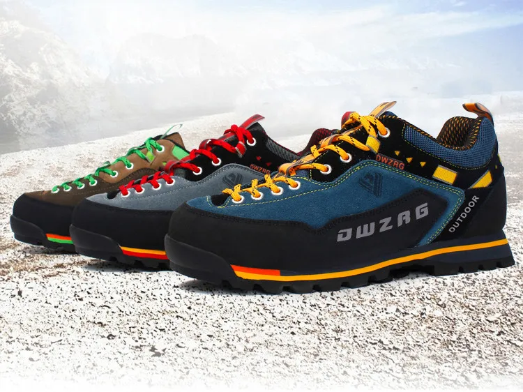 Mode wasserdichte Wanderschuhe Herren Kletter schuhe Anti-Kollision Mode Outdoor Casual Schnürschuhe – Detail 4