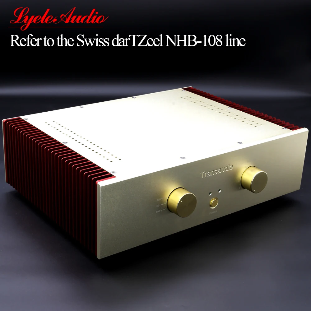 

Reference Switzerland darTZeel NHB-108 Amplifier 120W*2 HiFi Home High-end Audio Sound Amplifier ON MJL3281/1302