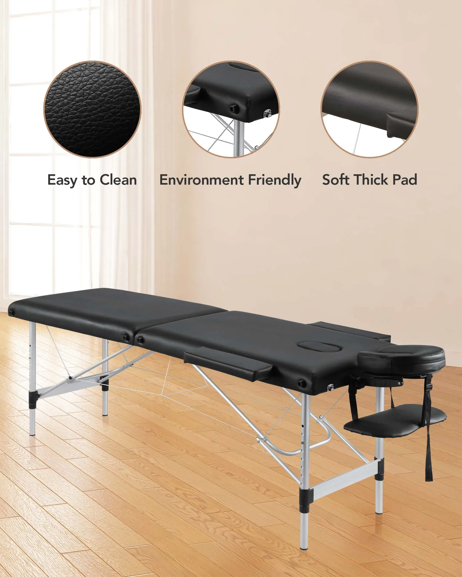 Adjustable Portable Massage Table for Professionals
