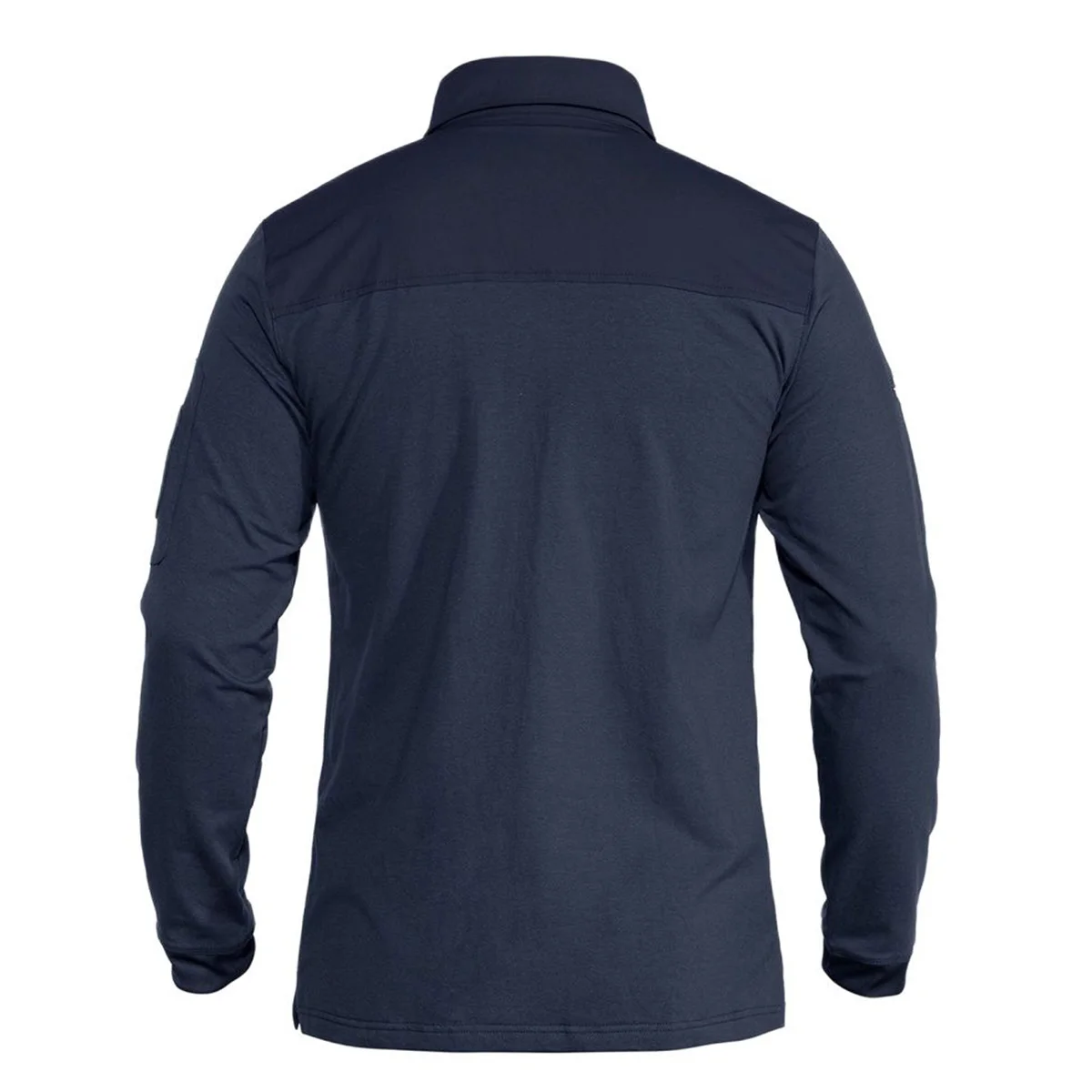 KEFITEVD Men's Long Sleeve Hiking Polo Shirt Outdoor Multi-Pockets T-shirt Camping Pullover Work Fishing Hunting Hiking Tee Tops sport t shirt,long sleeve t shirt