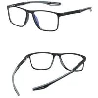 Fashion TR90 Reading Glasses for Men Spring Leg Sports Presbyopia Glasses Anti Blue Light Glasses +100 ~+400 6