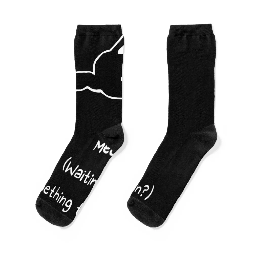 

Omori - Waiting for something to happen Socks cartoon Heating sock Men Socks Luxury Brand Women's