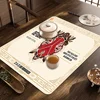 Modern Fashion Defqon1 Music Kitchen Draining Mat Tableware Pad Coffee Dish Drying Mat Placemat Bathroom Kitchen Drain Pad 5