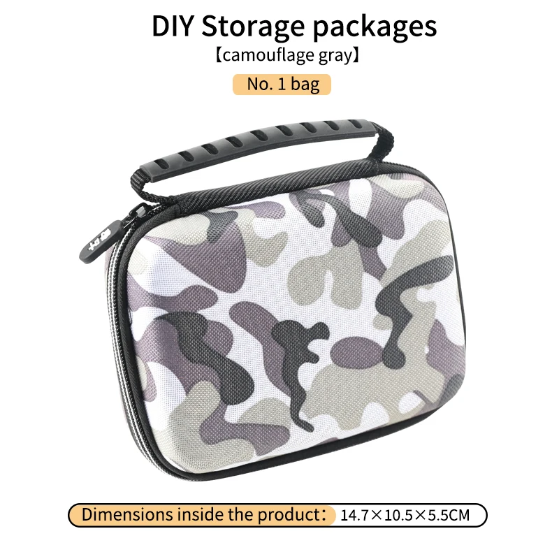 Travel Electronic Accessories Carry Case with DIY Sponge Protection