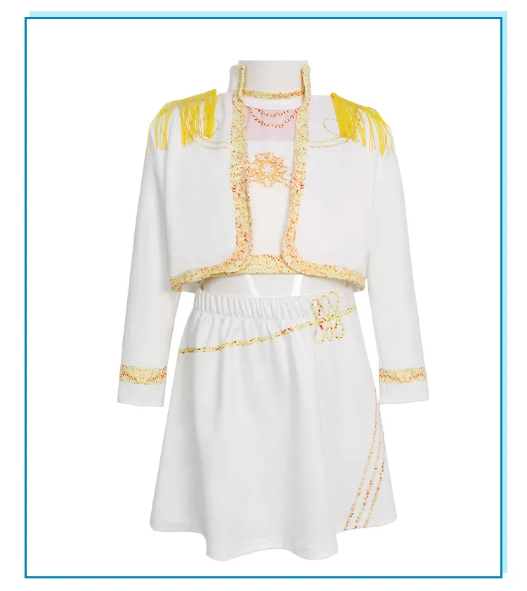 Kids K-Pop Demon Hunters Zoey Rumi Mira Costume Fancy Dress Cosplay Virtual Idol Movie Cosplay for Girls' Kids Halloween Carniva S51ec820a6d644966bbfbec07ceb102d96