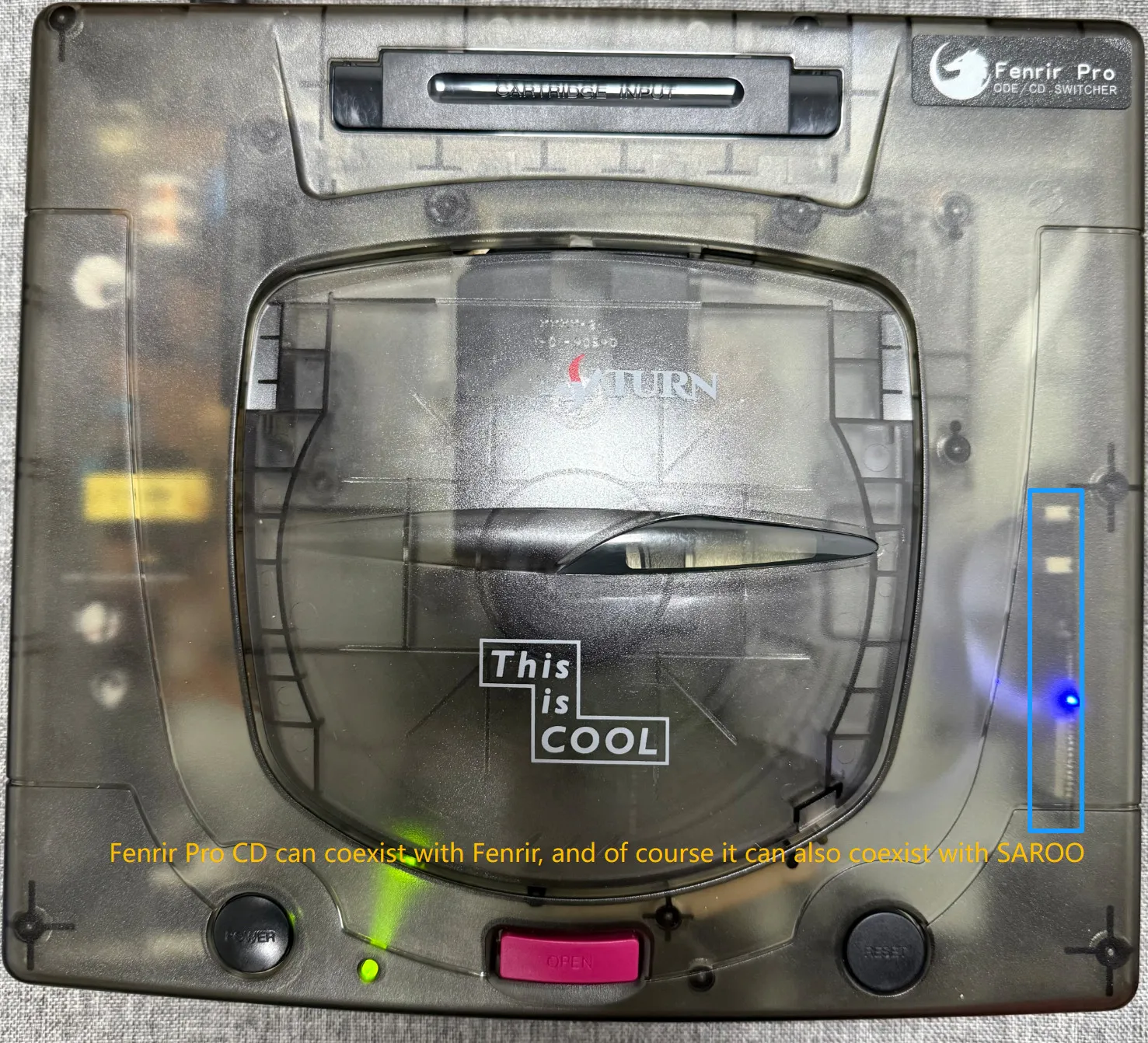 Fenrir Pro Fenrir For Sega Saturn CD Drive Simulation Board ODE