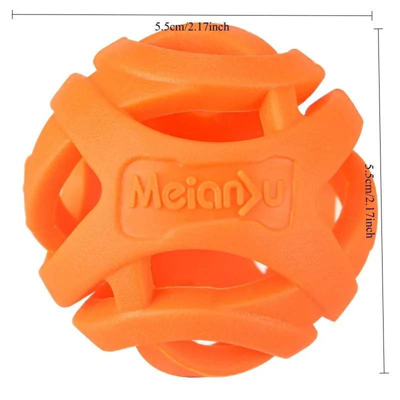 Pet Toys - Bite-resistant Chewing Balls - Hollow Elastic Balls - Training Balls -Entertainment and Relaxation Toys -Pet Supplies - 3
