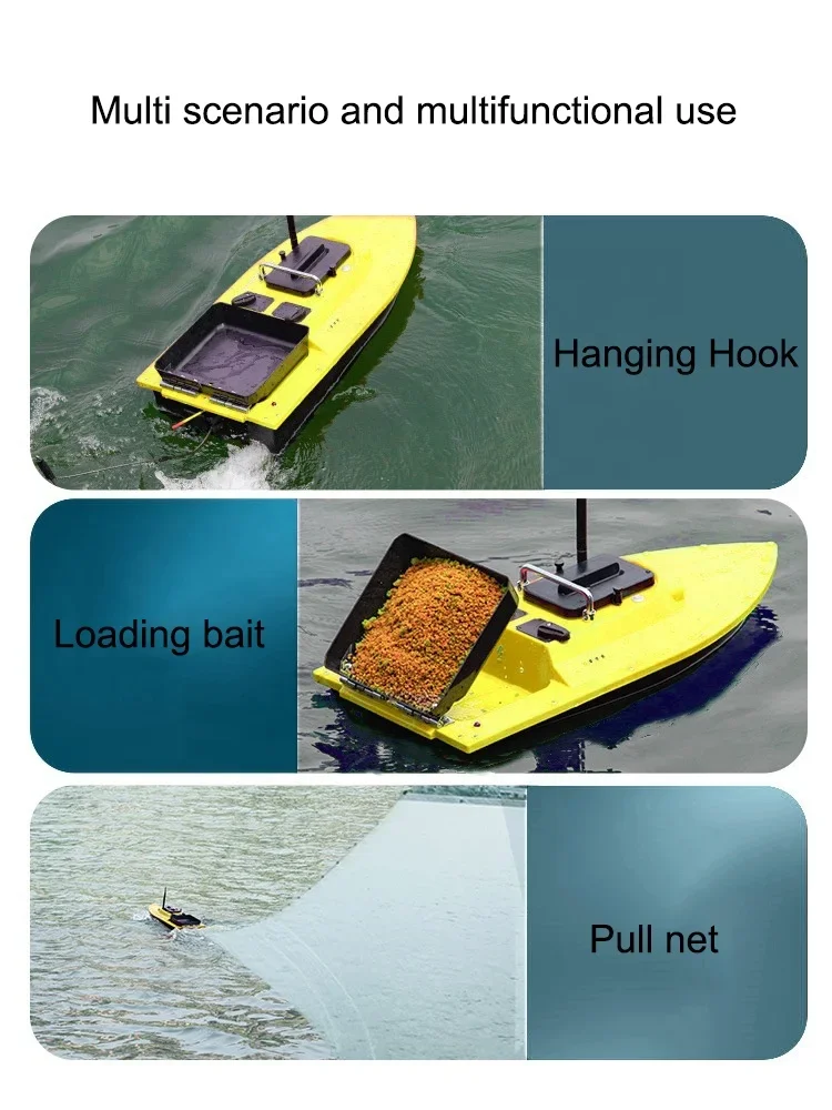 Newest S80 High-speed 32000mAh Intelligent Cruise Automatic Return 80 GPS Anchor Points Bait Boat
