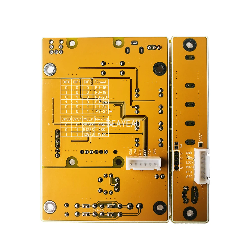 AK4118 DIR Digital Receiver AES Coax Fiber To IIS Supports USB Bluetooth 192K/24bit AC9V