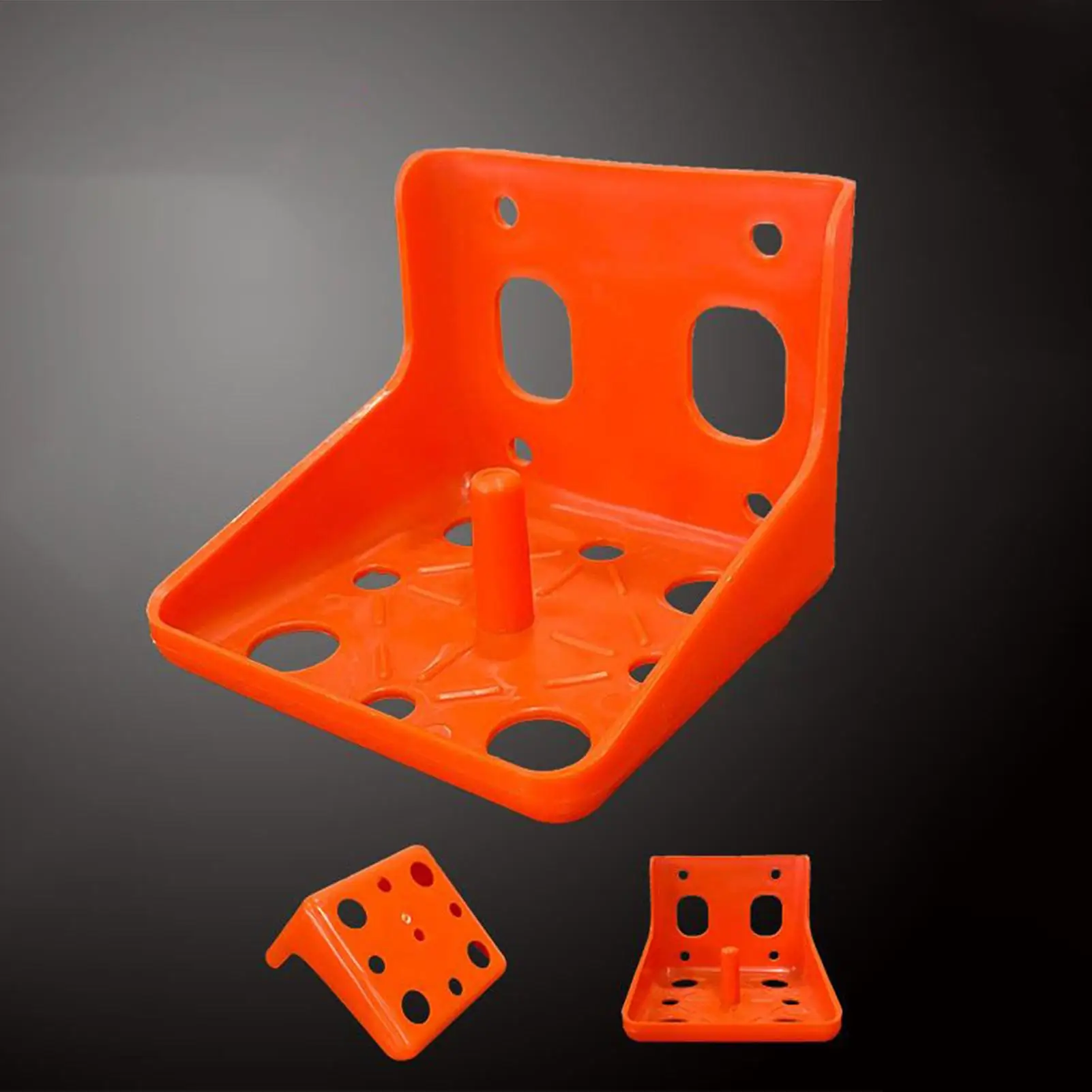 حامل كتلة الملح للمواشي – حاوية لعق معدنية للماعز...