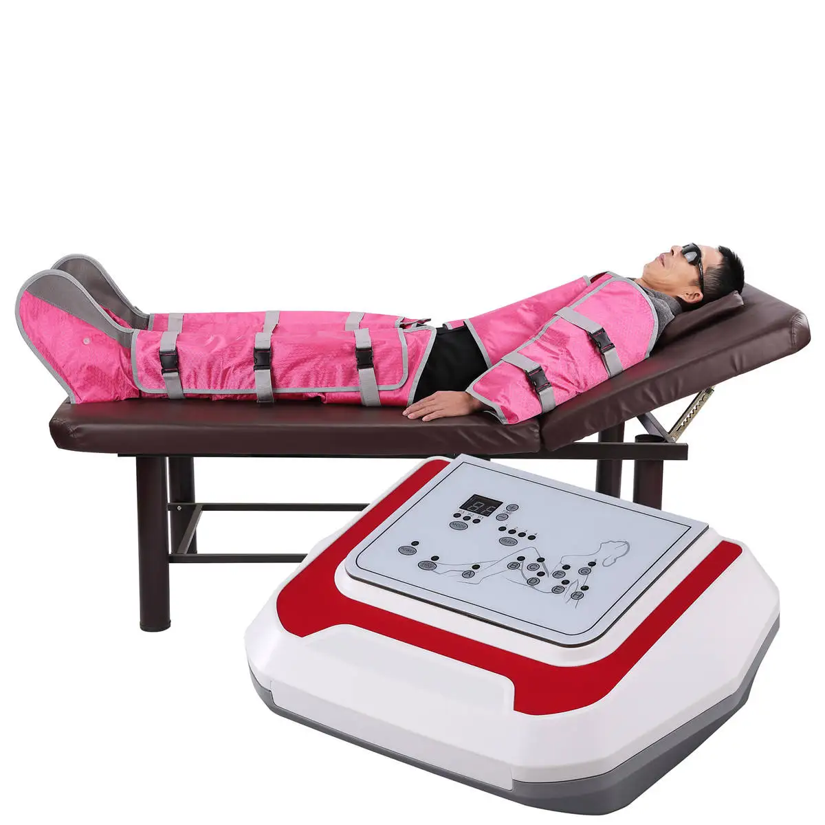 Presoterapia profesional infrared massage detox 24 chamber body drainage lymphatic drainage pressotherapy machine - Image 3