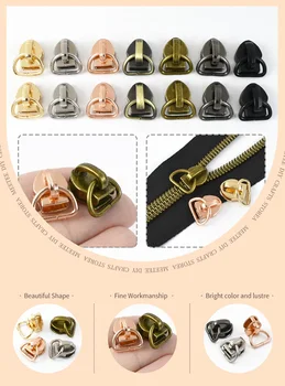 D Ring Zipper Sliders 8