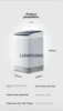 SGF automatic washing machine household pulsator washing and drying integrated 2