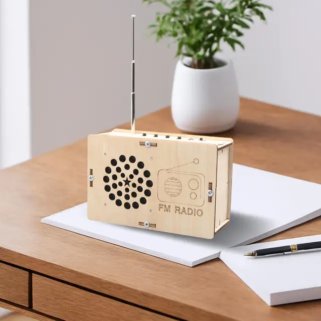 DIY Radio Science Project Model Assembly 3D Puzzle 4