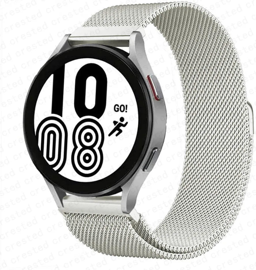 Milanese Loop Stainless Steel Watch Strap Bracelet, 20mm/22mm