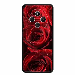 Sleek Black Silicone Shockproof Phone Case - Soft Protective Back Cover for Redmi 14C (B06.CH.199)