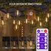 Solar String Lights Outdoor G40 Patio Lights with LED Shatterproof Bulbs,Weatherproof Hanging Lights for Backyard Bistro 4
