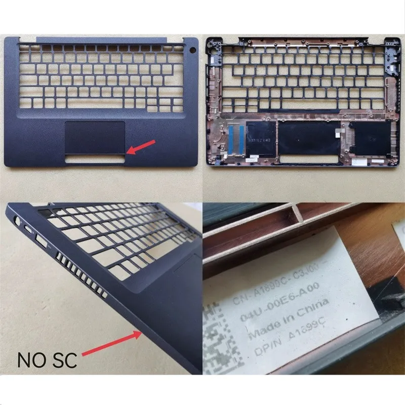 New laptop Top case Palmrest Upper Housing Cover Case For Dell Latitude 5400 E5401 E5402 E5400 Shell