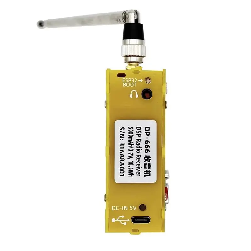 Efficientt-TEF6686 라디오 DP-666 라디오 고감도 풀밴드 FM AM FM 단파 라디오 방송국 RDS