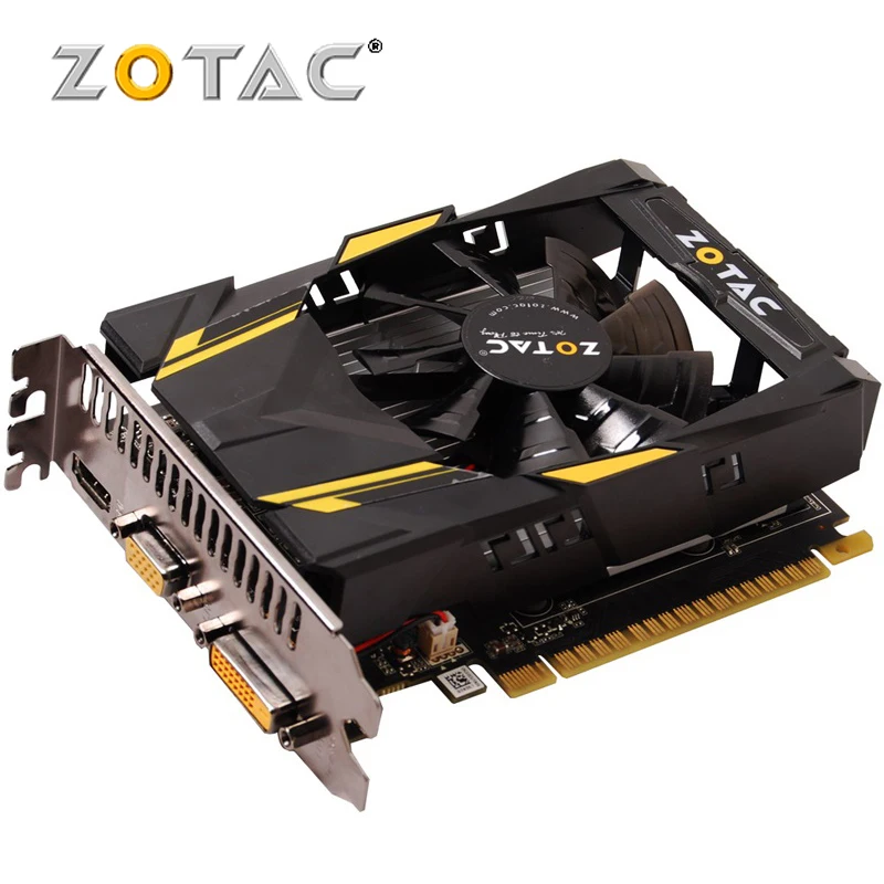 Used ZOTAC GT730 2GB Video Card GT 730 2G D3 GDDR5 GDDR3 Graphics Cards for nVIDIA Geforce GTX730 2G Dvi VGA Low Heat Map